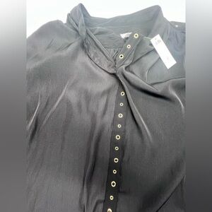 Chico’s black womens flowy top NWT size 16/18